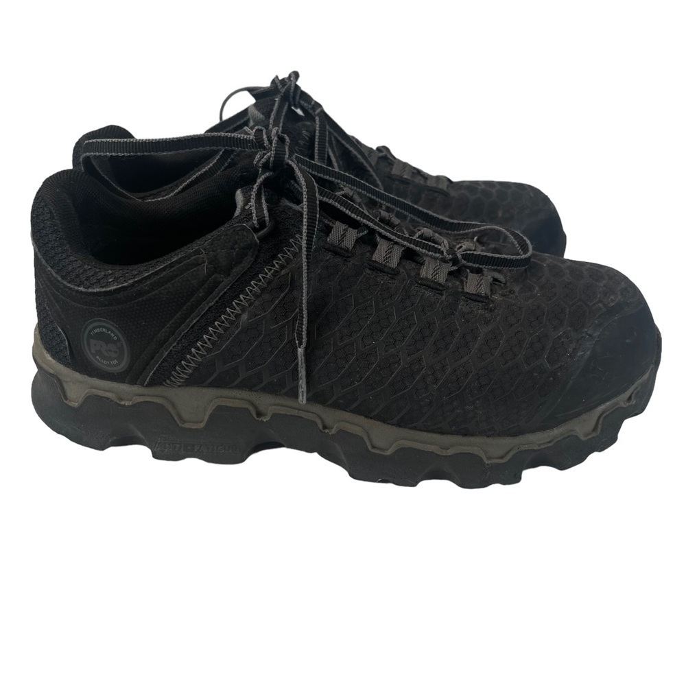 Timberland Women's Pro-416 Alloy Toe Work Safety Shoes, Size 7.5M Black SD+